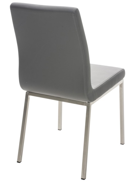 Conjunto de 2 cadeiras de jantar Colmar, cinza Conjunto de 2 cadeiras de jantar Colmar, cinza