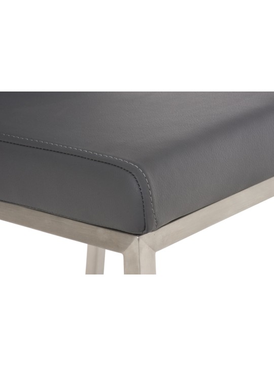 Conjunto de 2 cadeiras de jantar Colmar, cinza Conjunto de 2 cadeiras de jantar Colmar, cinza