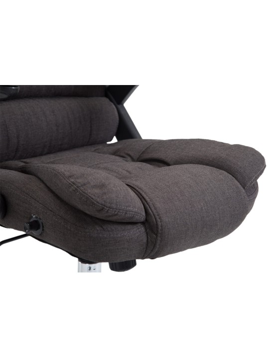 Cadeira de escritório Thor tecido, cinza escuro