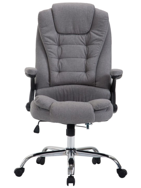 Cadeira de escritório Thor tecido, cinza