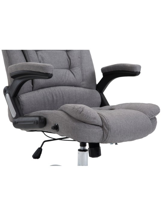 Cadeira de escritório Thor tecido, cinza