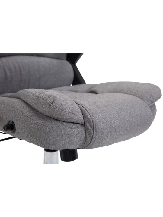 Cadeira de escritório Thor tecido, cinza