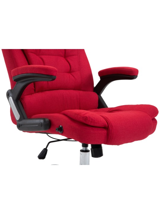 Cadeira de escritório Thor tecido, vermelho