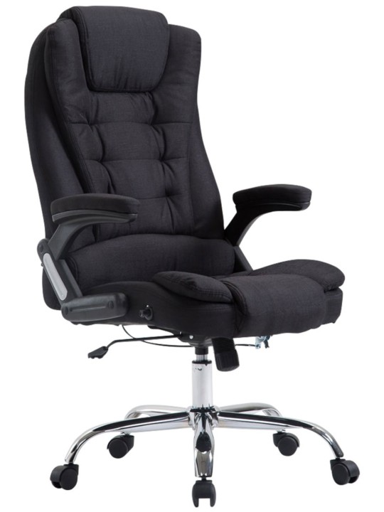 Cadeira de escritório Thor tecido, preto