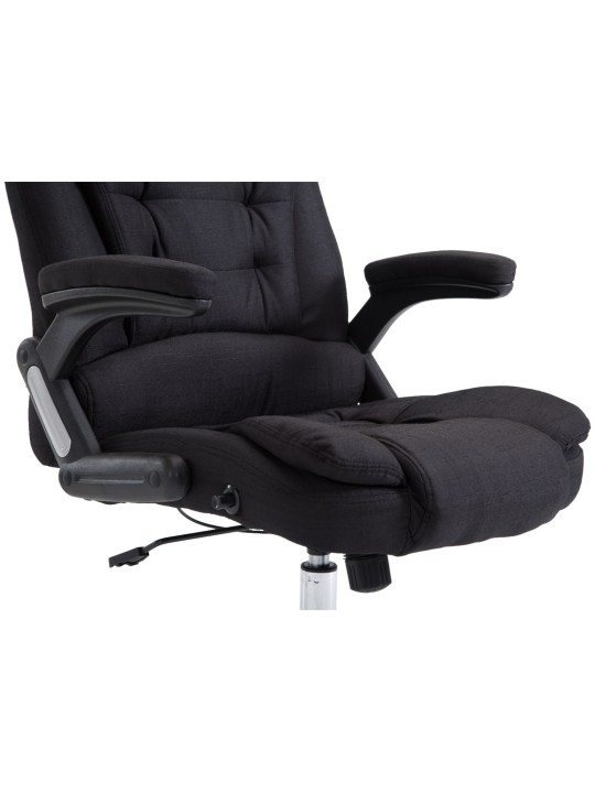 Cadeira de escritório Thor tecido, preto