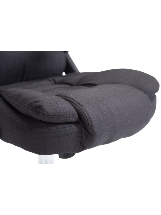 Cadeira de escritório Thor tecido, preto