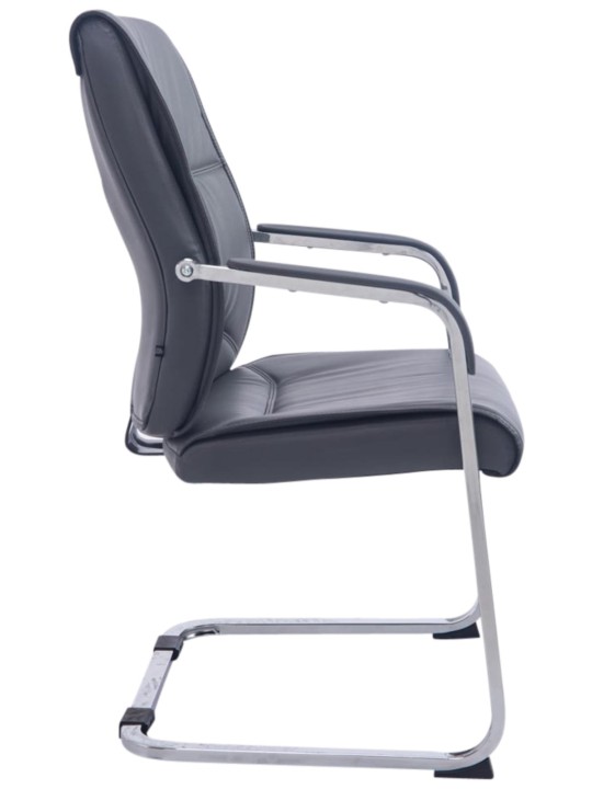 Conjunto de 2 cadeiras cantilever XL Anubis, cinza