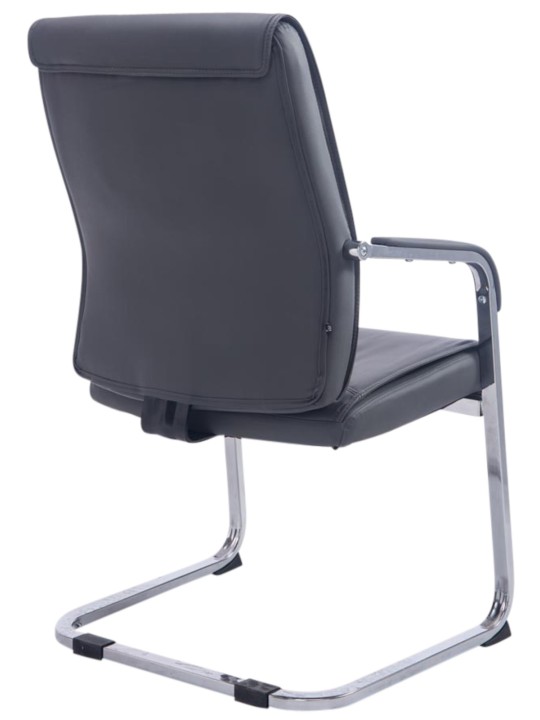 Conjunto de 2 cadeiras cantilever XL Anubis, cinza