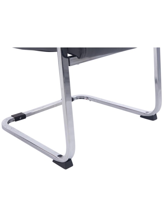 Conjunto de 2 cadeiras cantilever XL Anubis, cinza