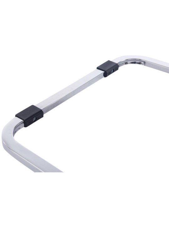 Conjunto de 2 cadeiras cantilever XL Anubis, branco