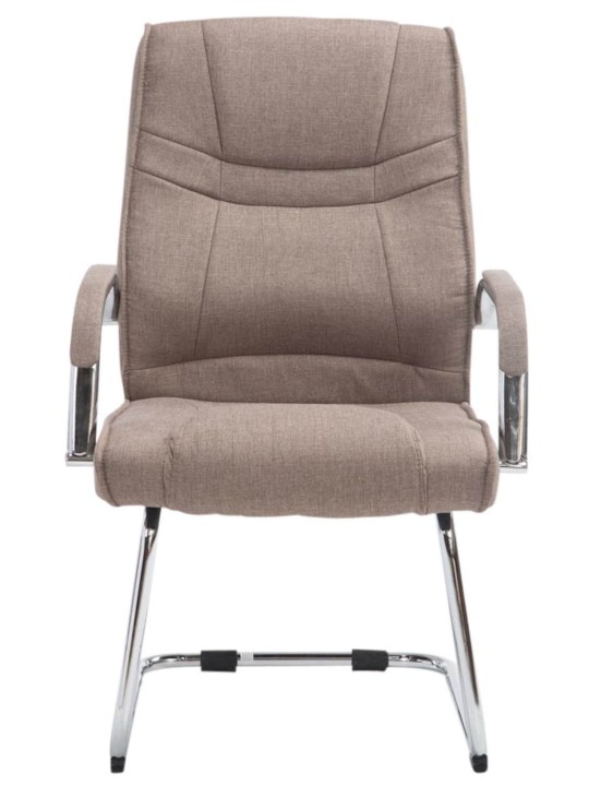 Conjunto de 2 cadeiras tecido Attila, taupe