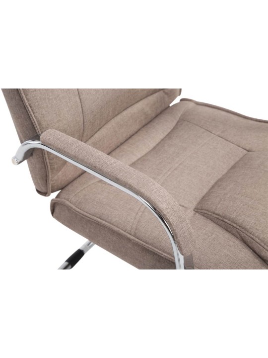 Conjunto de 2 cadeiras tecido Attila, taupe