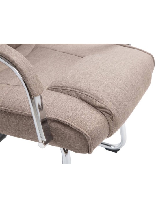 Conjunto de 2 cadeiras tecido Attila, taupe