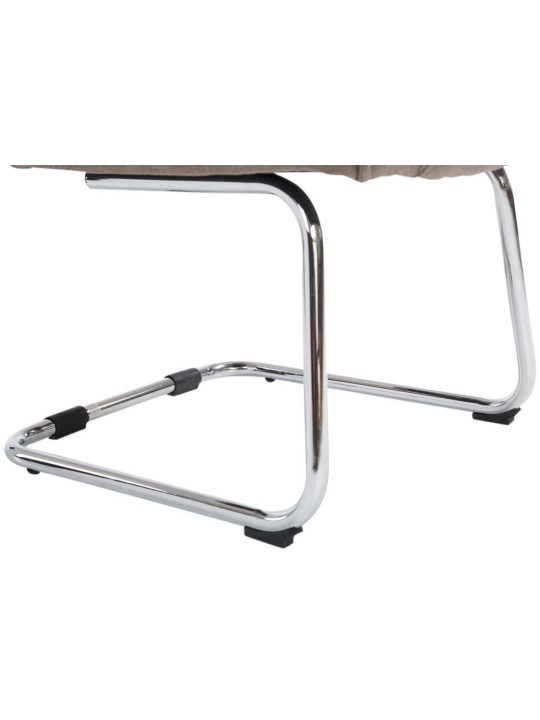 Conjunto de 2 cadeiras tecido Attila, taupe