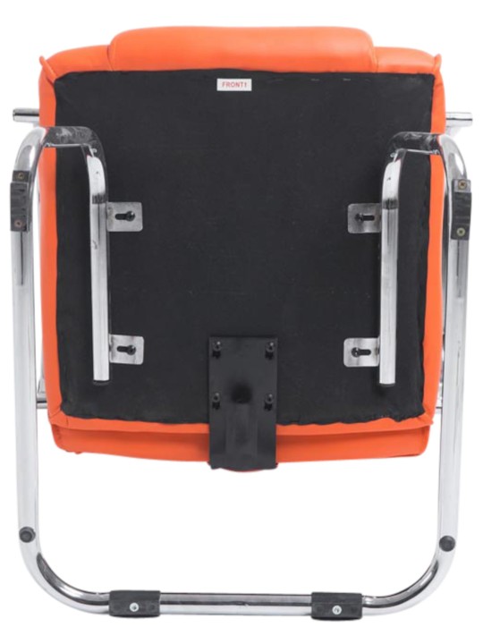 Conjunto de 2 cadeiras Átila, laranja