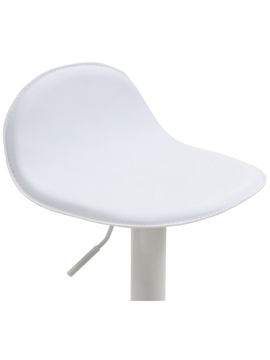 Conjunto de 2 bancos altos Lana V2, branco Conjunto de 2 bancos altos Lana V2, branco