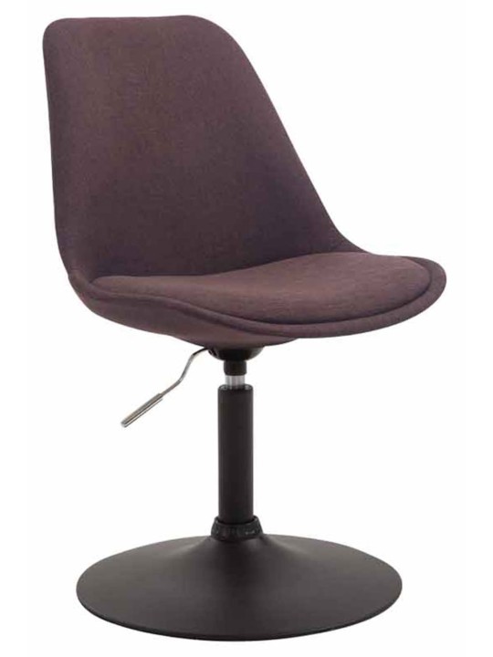 Conjunto de 4 cadeiras tecido Maverick B, castanho