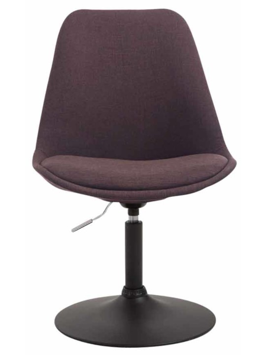 Conjunto de 4 cadeiras tecido Maverick B, castanho