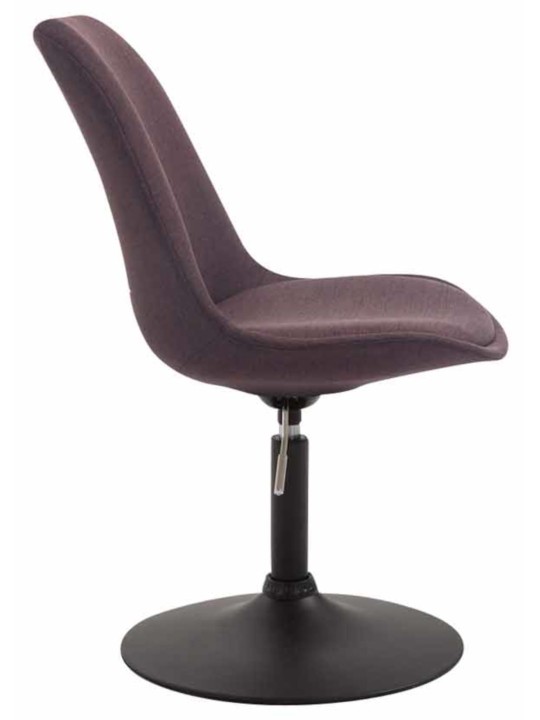 Conjunto de 4 cadeiras tecido Maverick B, castanho