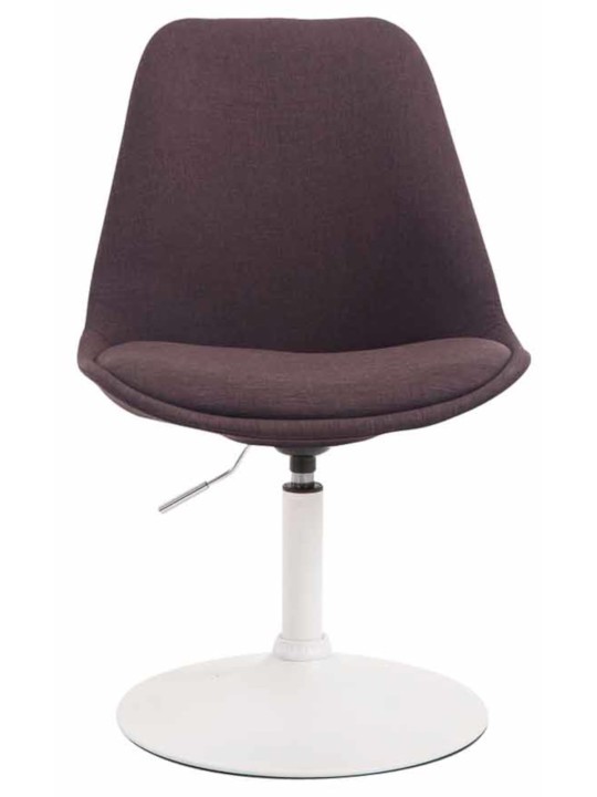 Conjunto de 4 cadeiras tecido Maverick W, castanho