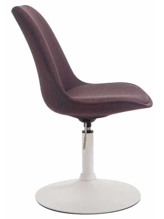 Conjunto de 4 cadeiras tecido Maverick W, castanho