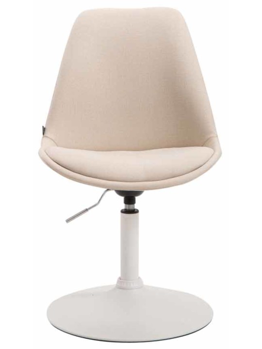 Conjunto de 4 cadeiras tecido Maverick W, creme