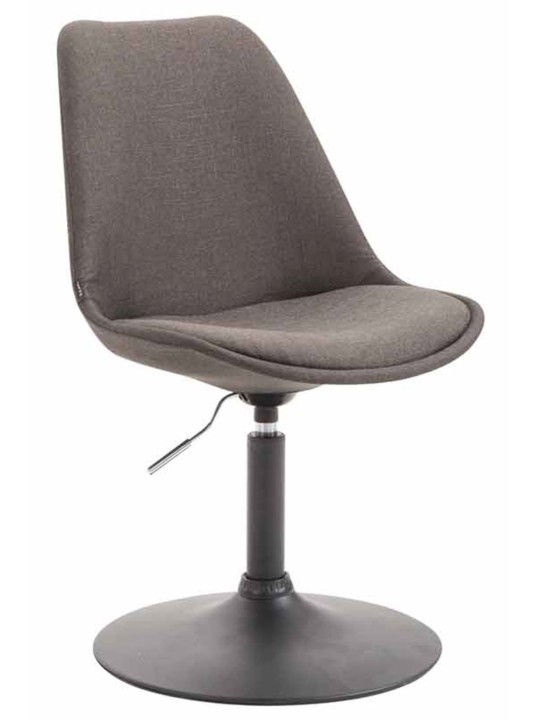 Conjunto de 4 cadeiras tecido Maverick B, cinza escuro