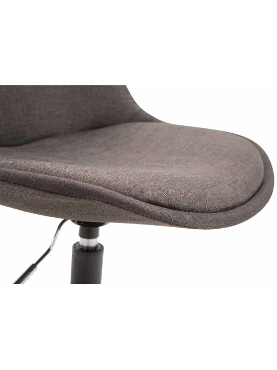 Conjunto de 4 cadeiras tecido Maverick B, cinza escuro