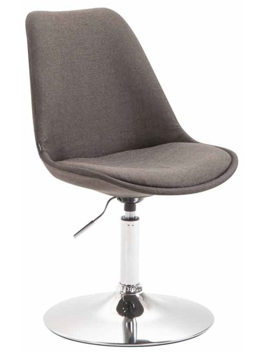 Conjunto de 4 cadeiras tecido Maverick C, cinza escuro