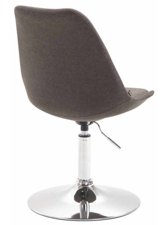 Conjunto de 4 cadeiras tecido Maverick C, cinza escuro