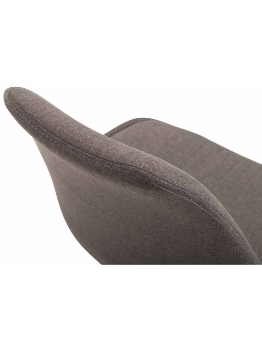 Conjunto de 4 cadeiras tecido Maverick C, cinza escuro