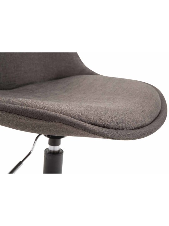 Conjunto de 4 cadeiras tecido Maverick C, cinza escuro