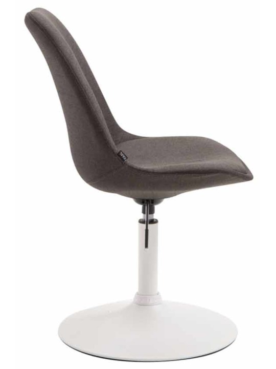 Conjunto de 4 cadeiras tecido Maverick W, cinza escuro Conjunto de 4 cadeiras tecido Maverick W, cinza escuro