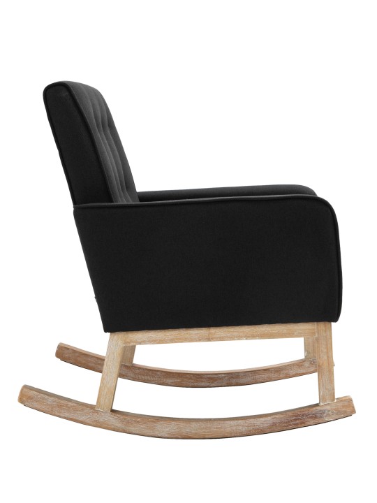 Cadeira de balanço tecido Dream, preto Cadeira de balanço tecido Dream, preto