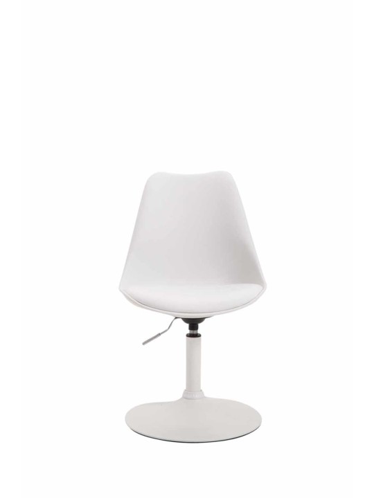 Conjunto de 4 cadeiras de jantar Maverick W plástico, branco