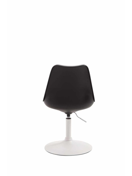 Conjunto de 4 cadeiras de jantar Maverick W plástico, preto