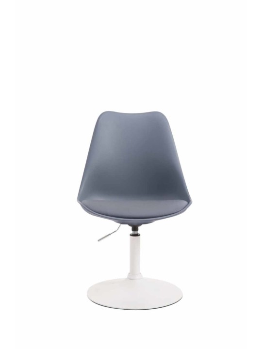 Conjunto de 4 cadeiras de jantar Maverick W plástico, cinza