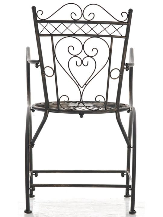 Conjunto de 2 cadeiras Sheela, bronze