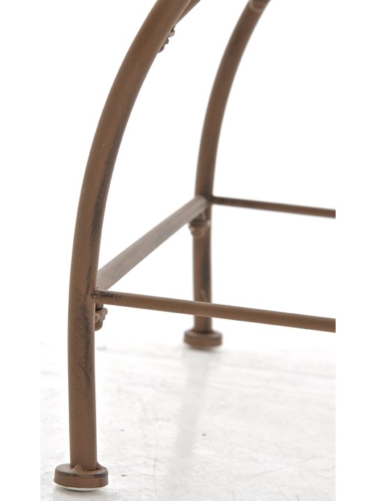 Conjunto de 2 cadeiras Sheela, castanho antigo