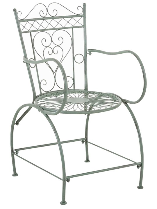 Conjunto de 2 cadeiras Sheela, verde antigo