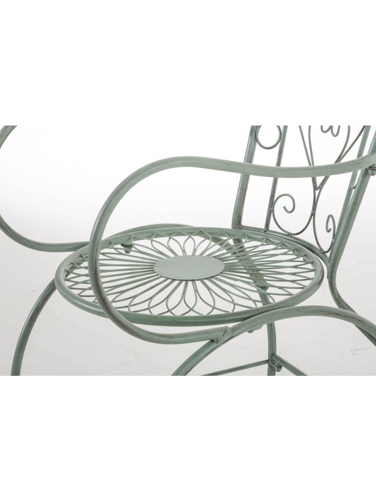 Conjunto de 2 cadeiras Sheela, verde antigo