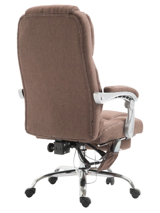 Cadeira de escritório tecido Pacific com função de massagem, castanho Cadeira de escritório tecido Pacific com função de massagem, castanho