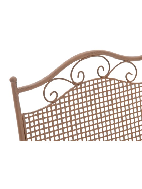 Conjunto de 2 cadeiras de jardim Kiran, castanho antigo