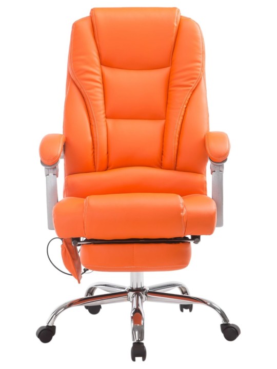 Cadeira de escritório Pacific com função de massagem, laranja Cadeira de escritório Pacific com função de massagem, laranja