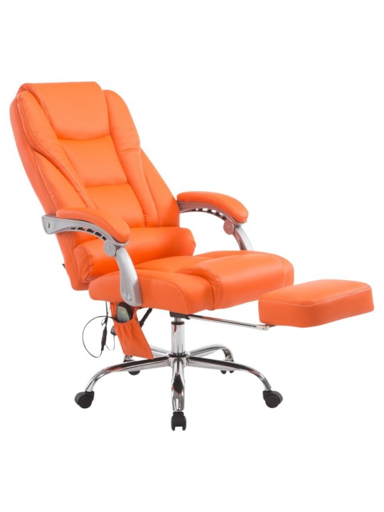 Cadeira de escritório Pacific com função de massagem, laranja Cadeira de escritório Pacific com função de massagem, laranja
