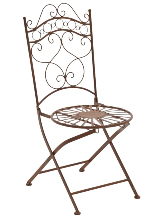 Conjunto de 2 cadeiras Indra, castanho antigo