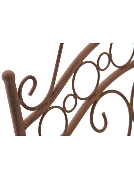 Conjunto de 2 cadeiras Indra, castanho antigo