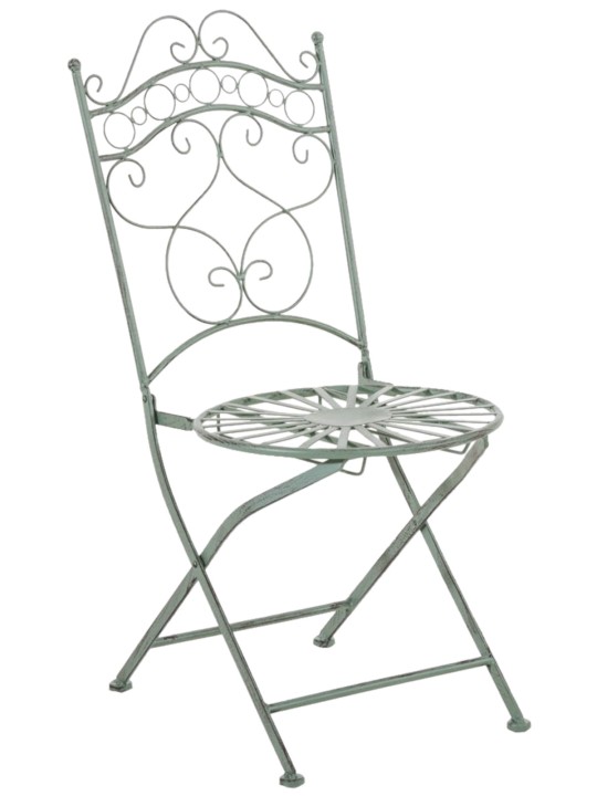 Conjunto de 2 cadeiras Indra, verde antigo