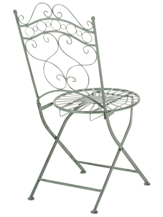 Conjunto de 2 cadeiras Indra, verde antigo