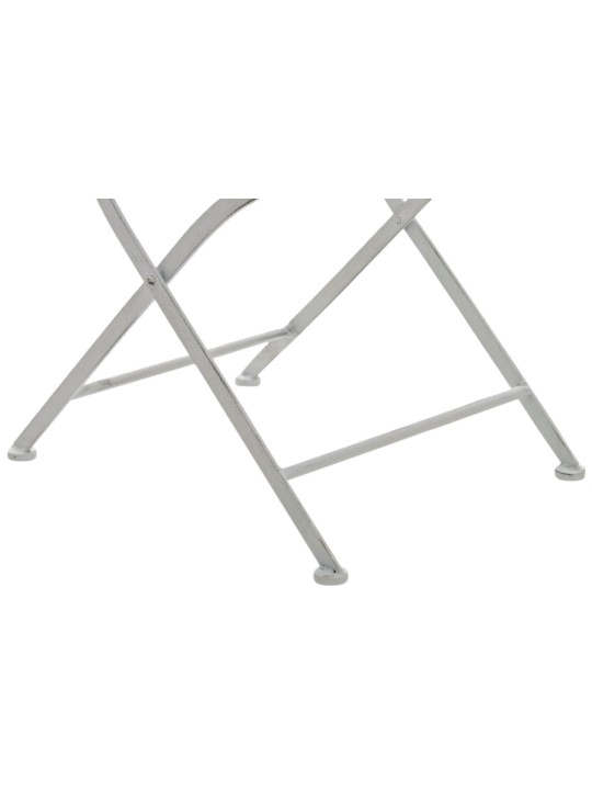 Conjunto de 2 cadeiras Indra, branco antigo